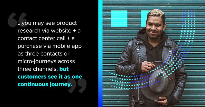How VOC can help you create frictionless, self-directed digital journeys so customers are in the driver’s seat - Customers see it as one continuous journey