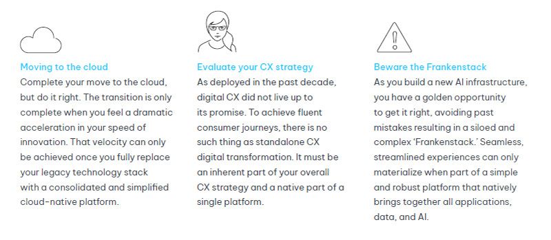 Reaching your AI for CX destination by design, not by chance: 3 key elements for AI readiness