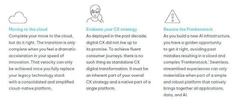 Reaching your AI for CX destination by design, not by chance: 3 key elements for AI readiness