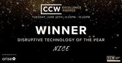 2023 CCW Excellence Awards Disruptive Technology of the Year