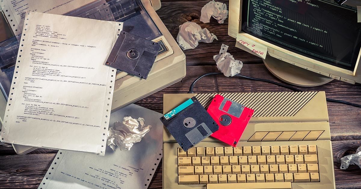 Old tech machines