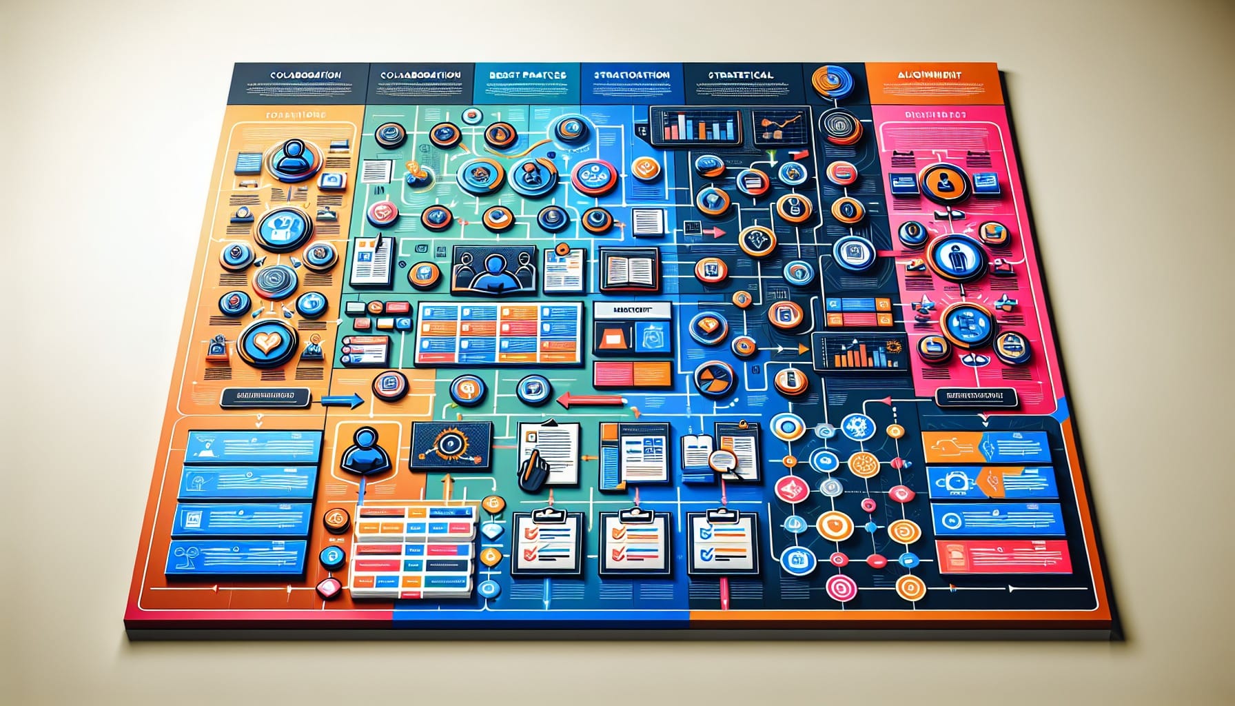 An illustration depicting best practices for leveraging real-time customer insights in business.