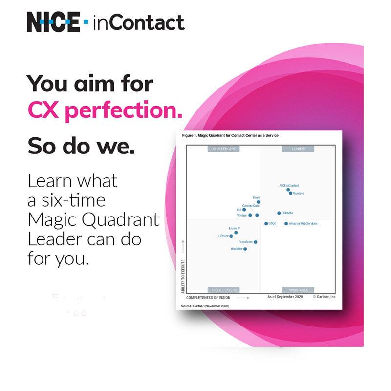 NICE inContact CXone One Flexible Cloud Platform NICE